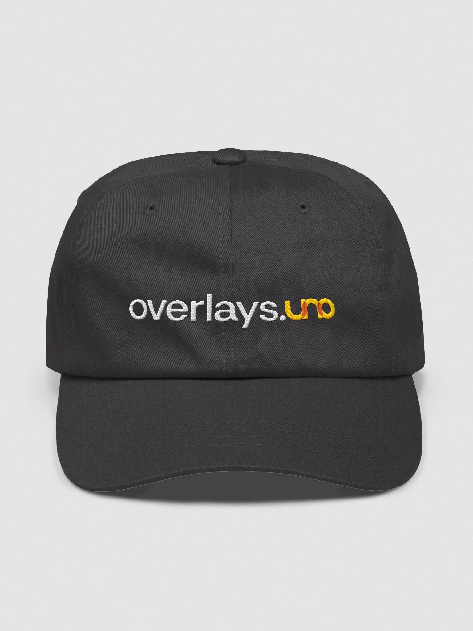 overlays.uno - Dark Dad Hat product image (1)