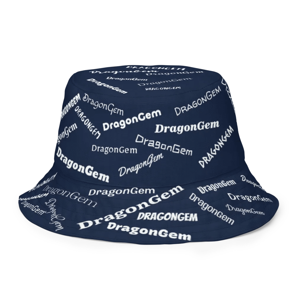 DragonGem Navy Reversible Bucket Hat product image (2)