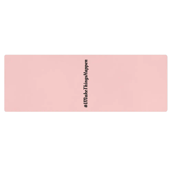 #IMakeThingsHappen Yoga Mat product image (1)