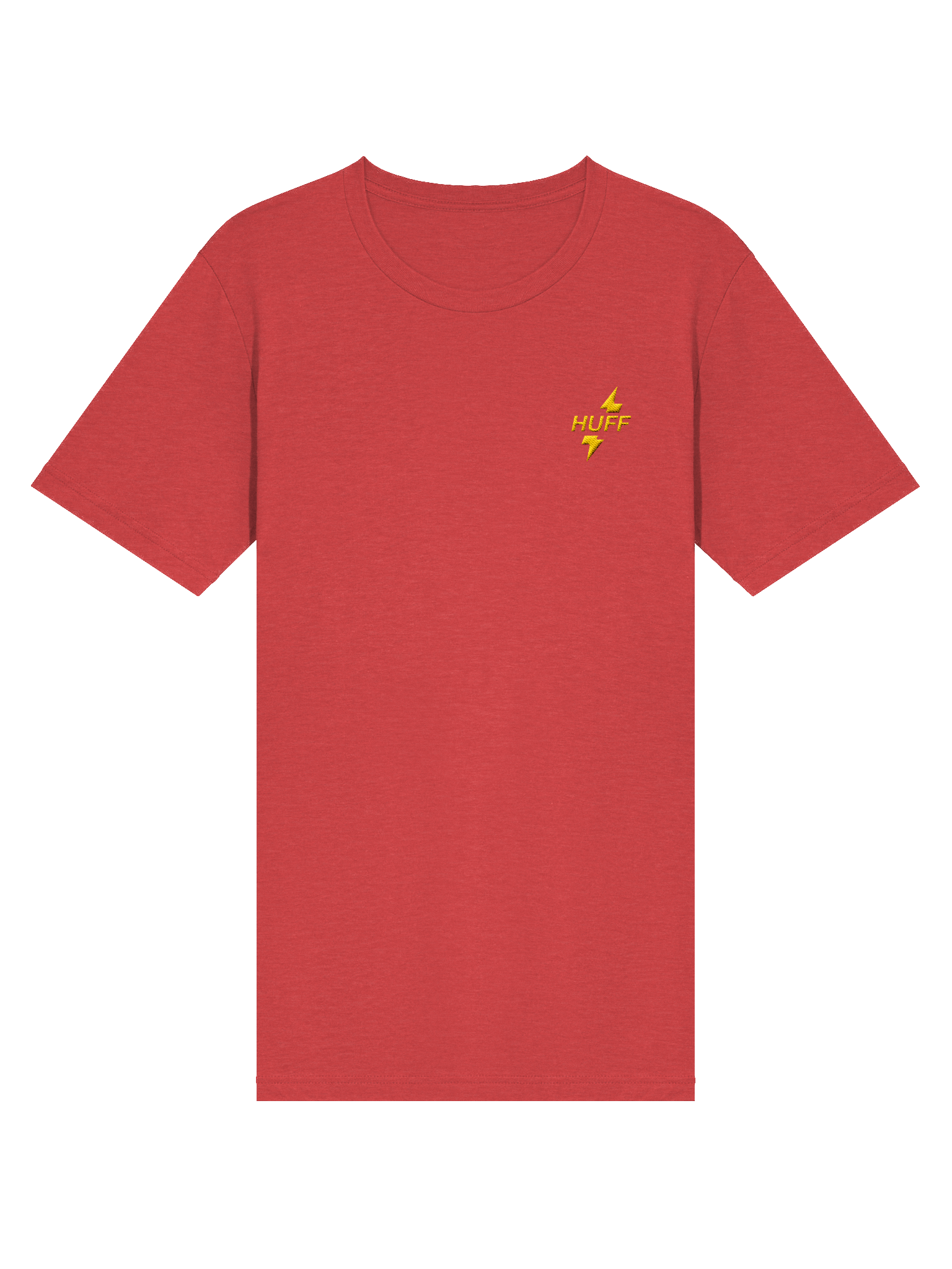 Huff Bolt Short Sleeve T-Shirt Red (Small Logo) product image (3)