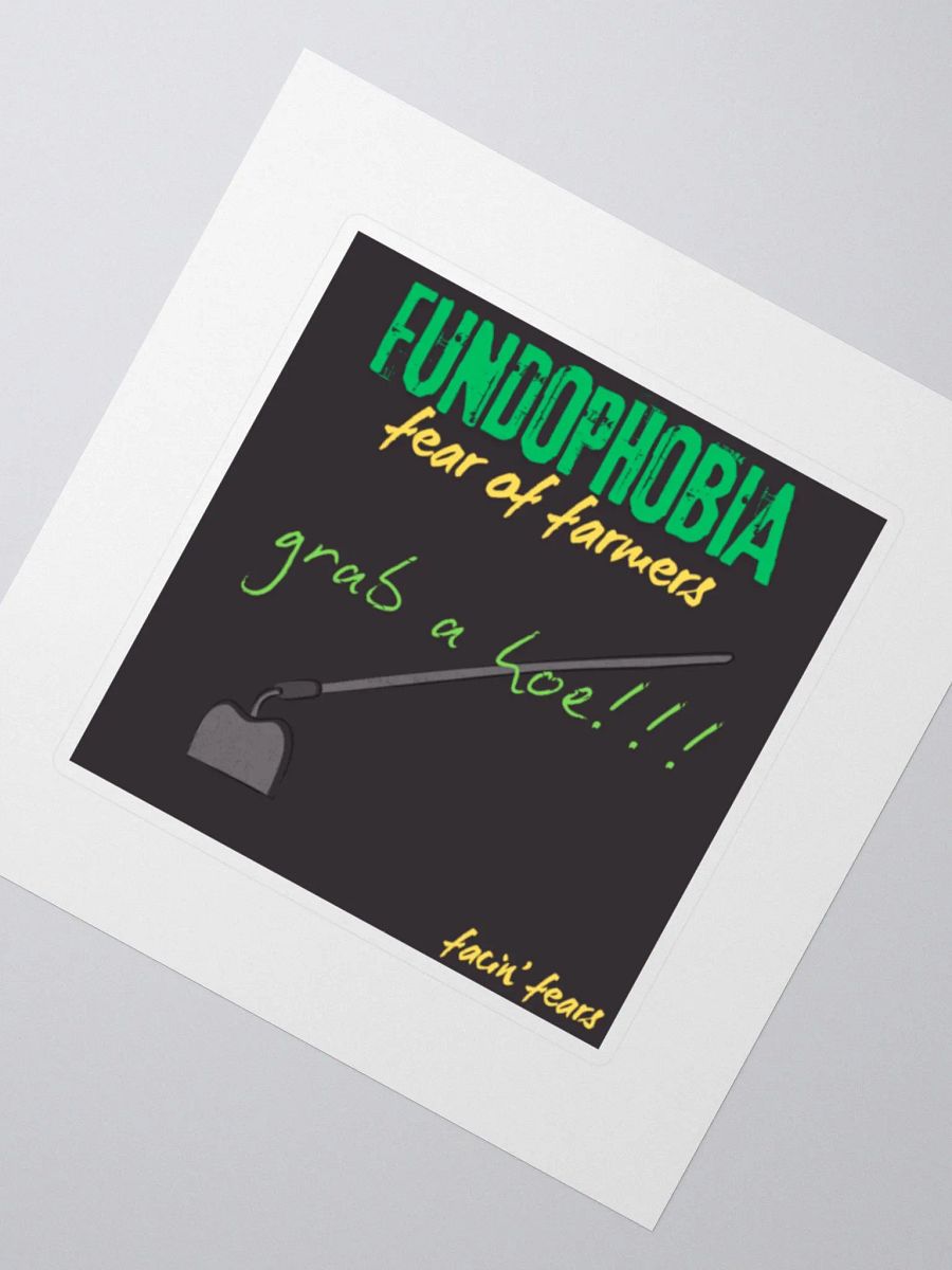 Fundophobia Sticker product image (2)