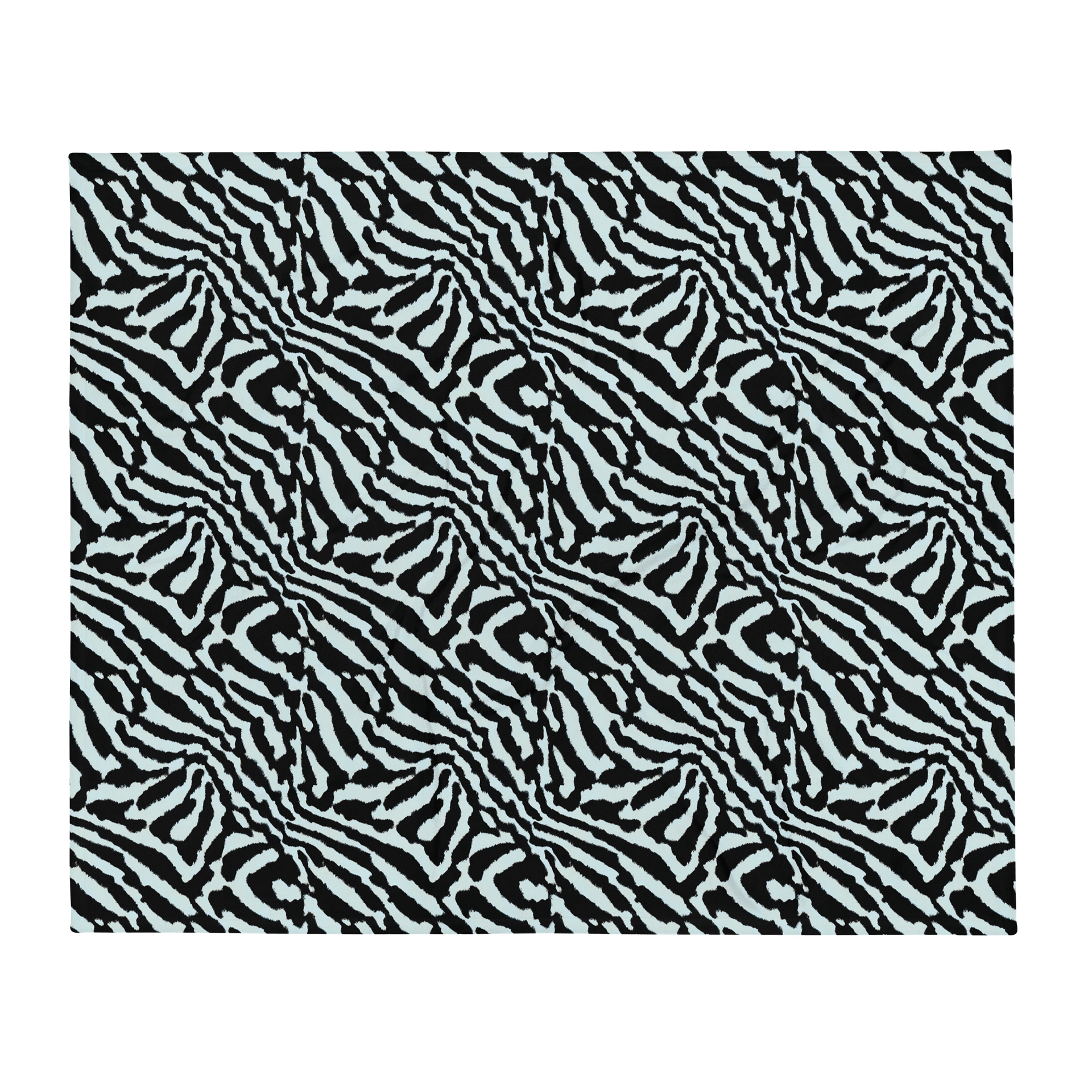 Blue Zebra Blanket product image (2)