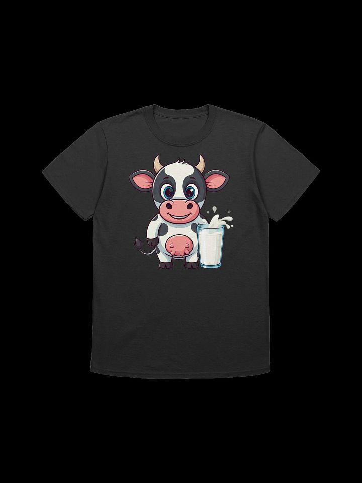 Food Lover-Cute Cow Cartoon-Milk Lover T-Shirt product image (6)