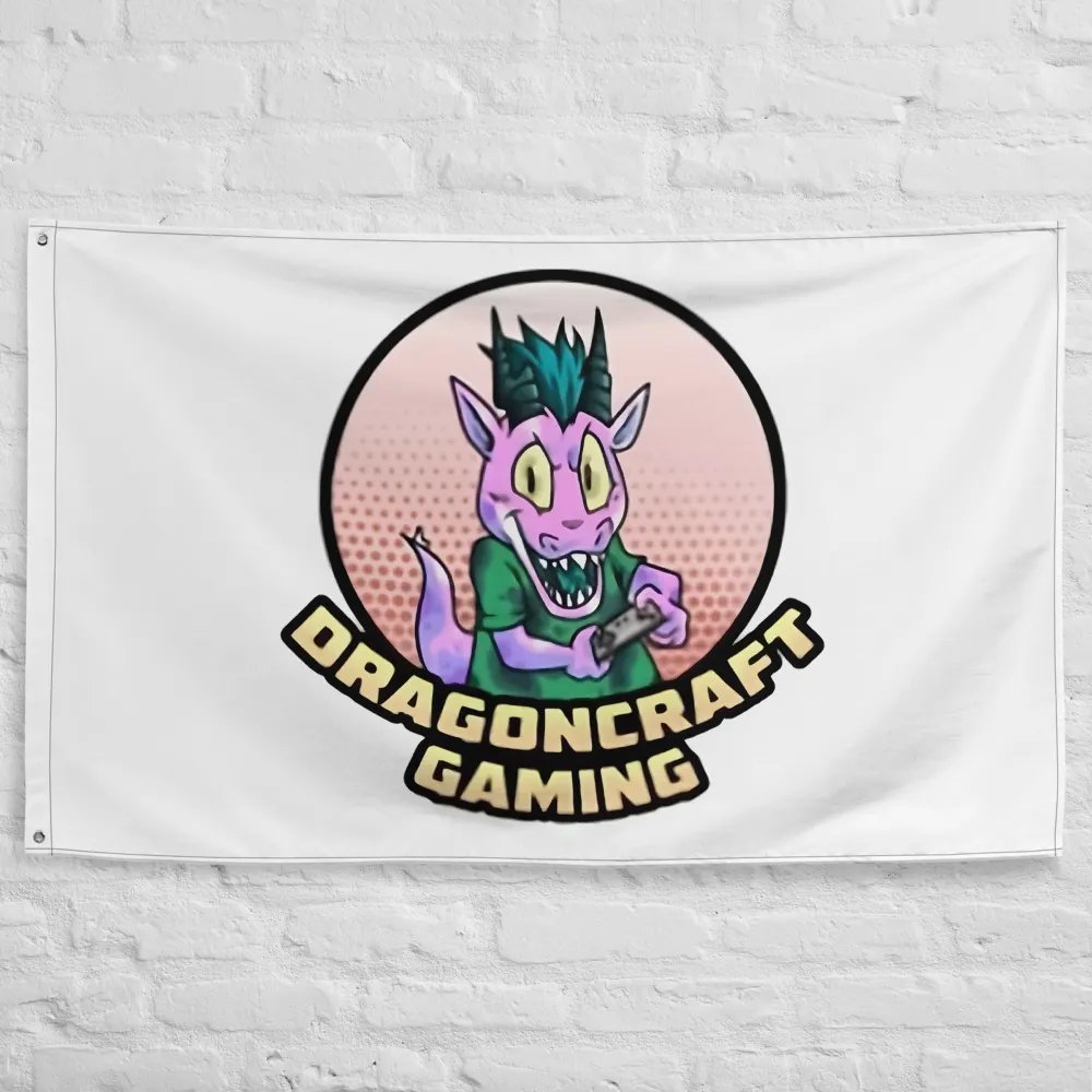 Dragoncraft Gaming Flag product image (10)