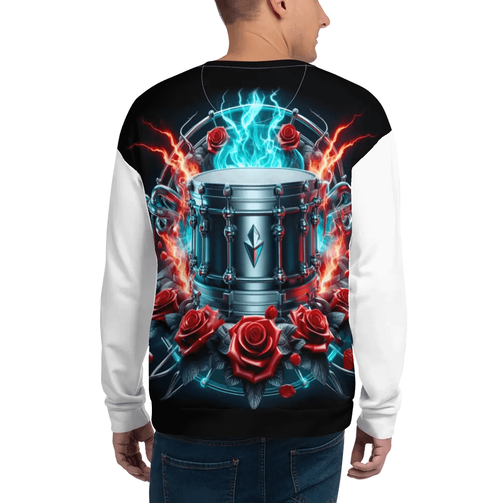 Floral Drumbeat - Unisex Sweatshirt #5 product image (4)