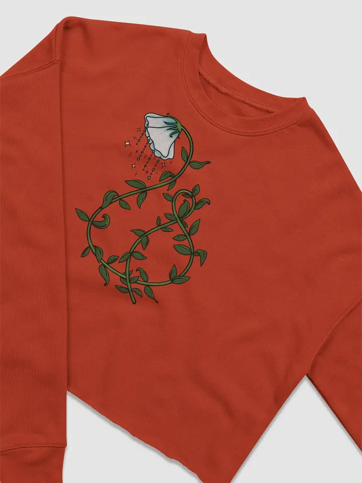 Crystal Bloom Cropped Sweater product image (2)