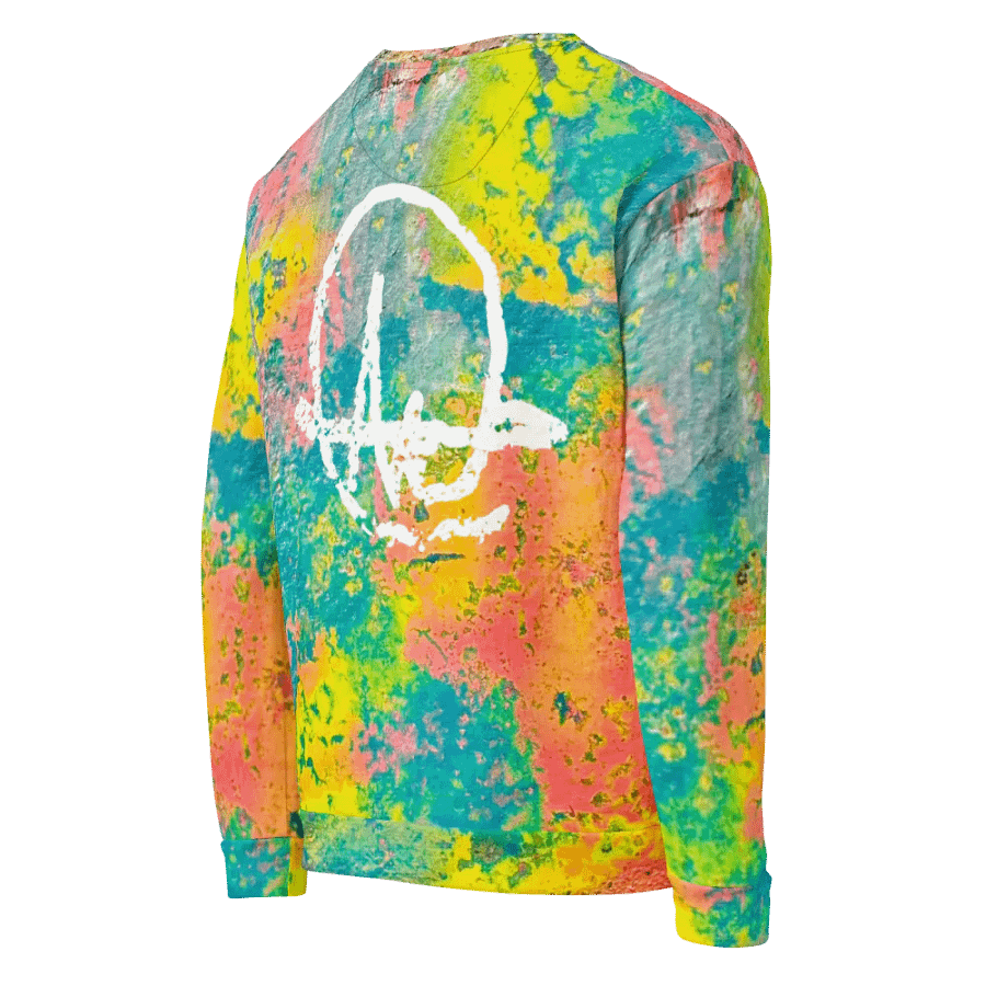 Hey You All-Over Print Recycled Unisex Sweatshirt product image (4)