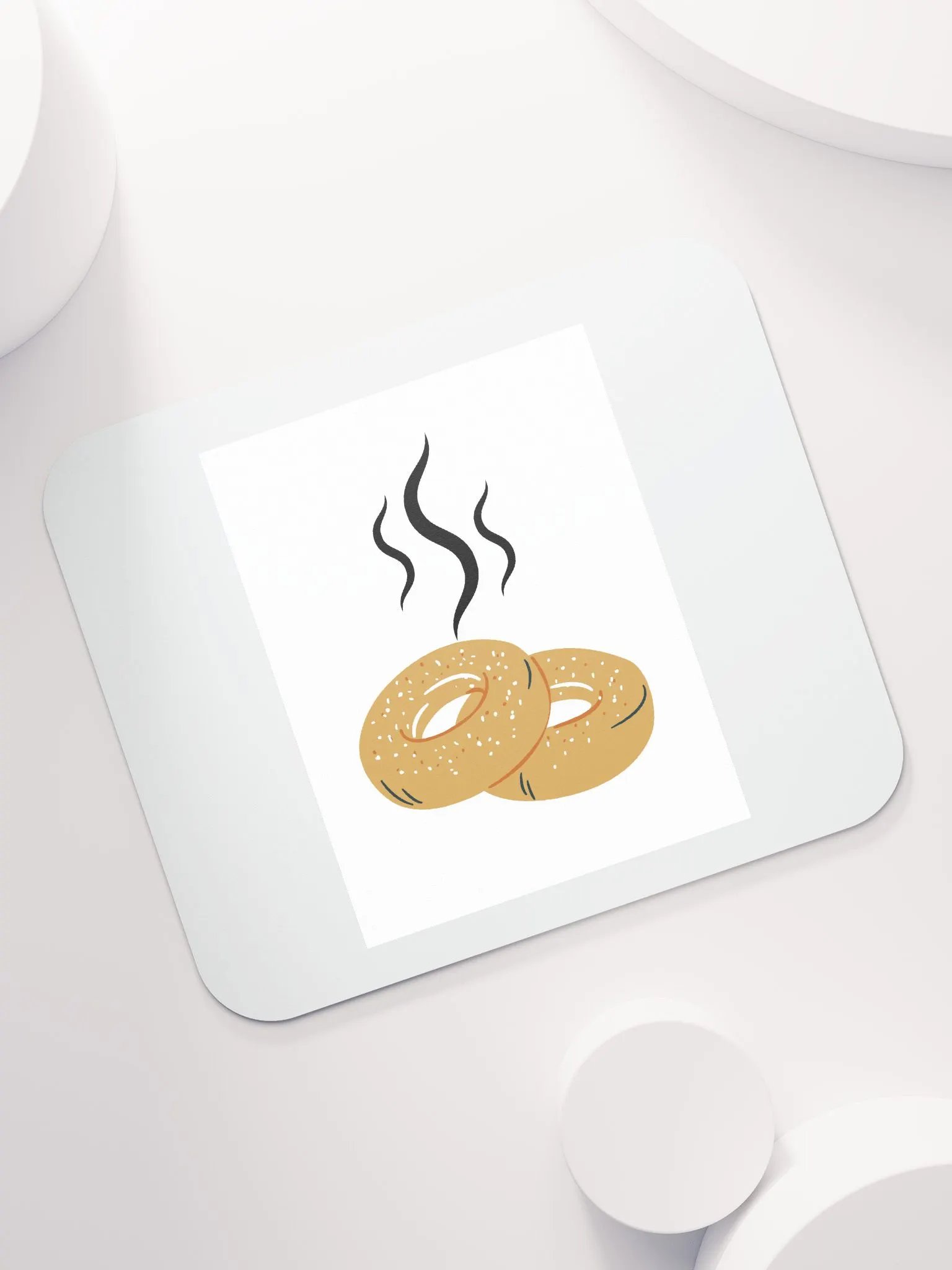 Roasted Bagel Mouse Pad! product image (7)