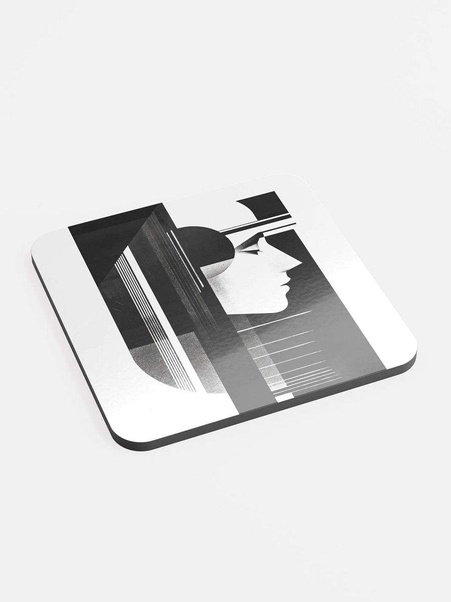 Abstract Persona 006 (Glossed Cork Coaster) product image (2)