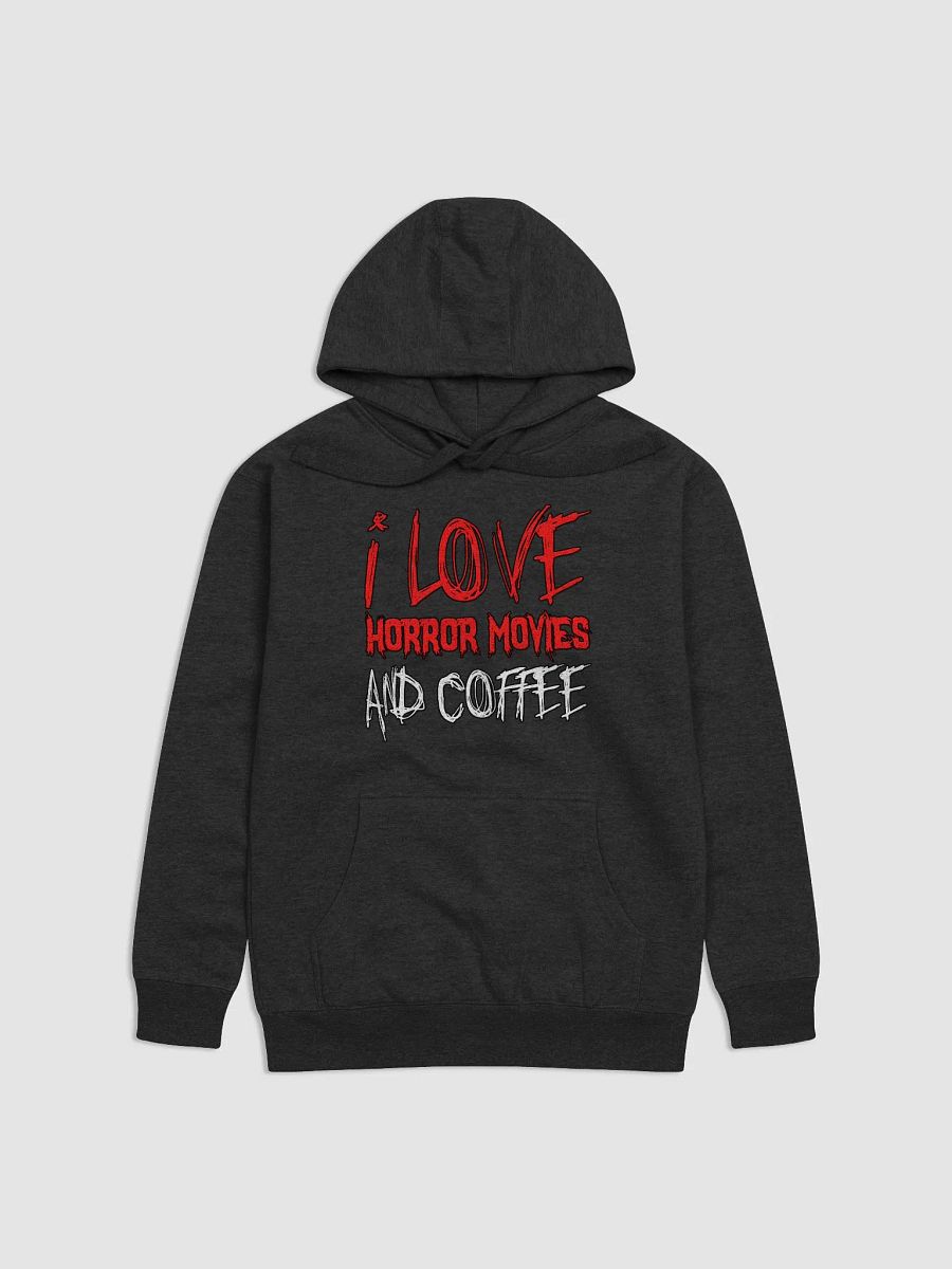 I Love Horror Movies And Coffee Hoodie product image (1)