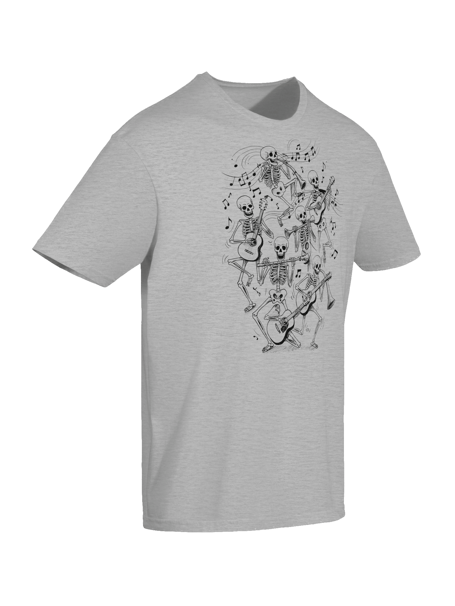 Skeleton Symphony Unisex T-Shirt product image (19)