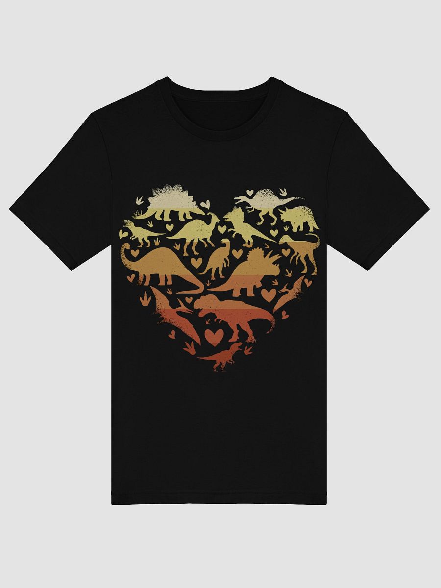 Retro Dino Heart T-Shirt product image (25)