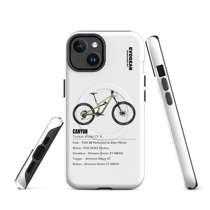 White Canyon Torque Mullet CF 8 iPhone MagSafe Case 2.0 product image (1)