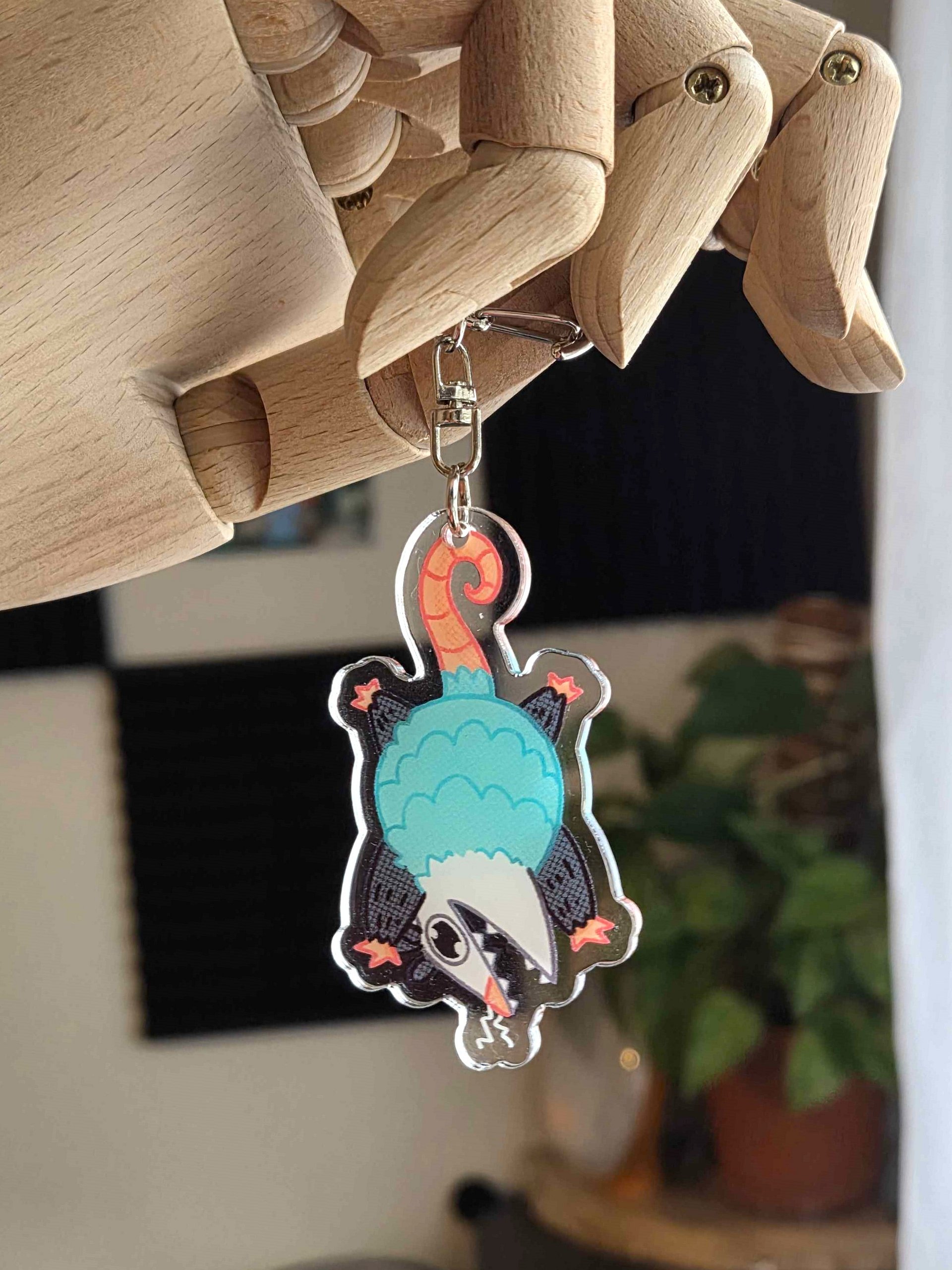 [PRE ORDER] Melvin the Possum Acrylic Keychain product image (2)