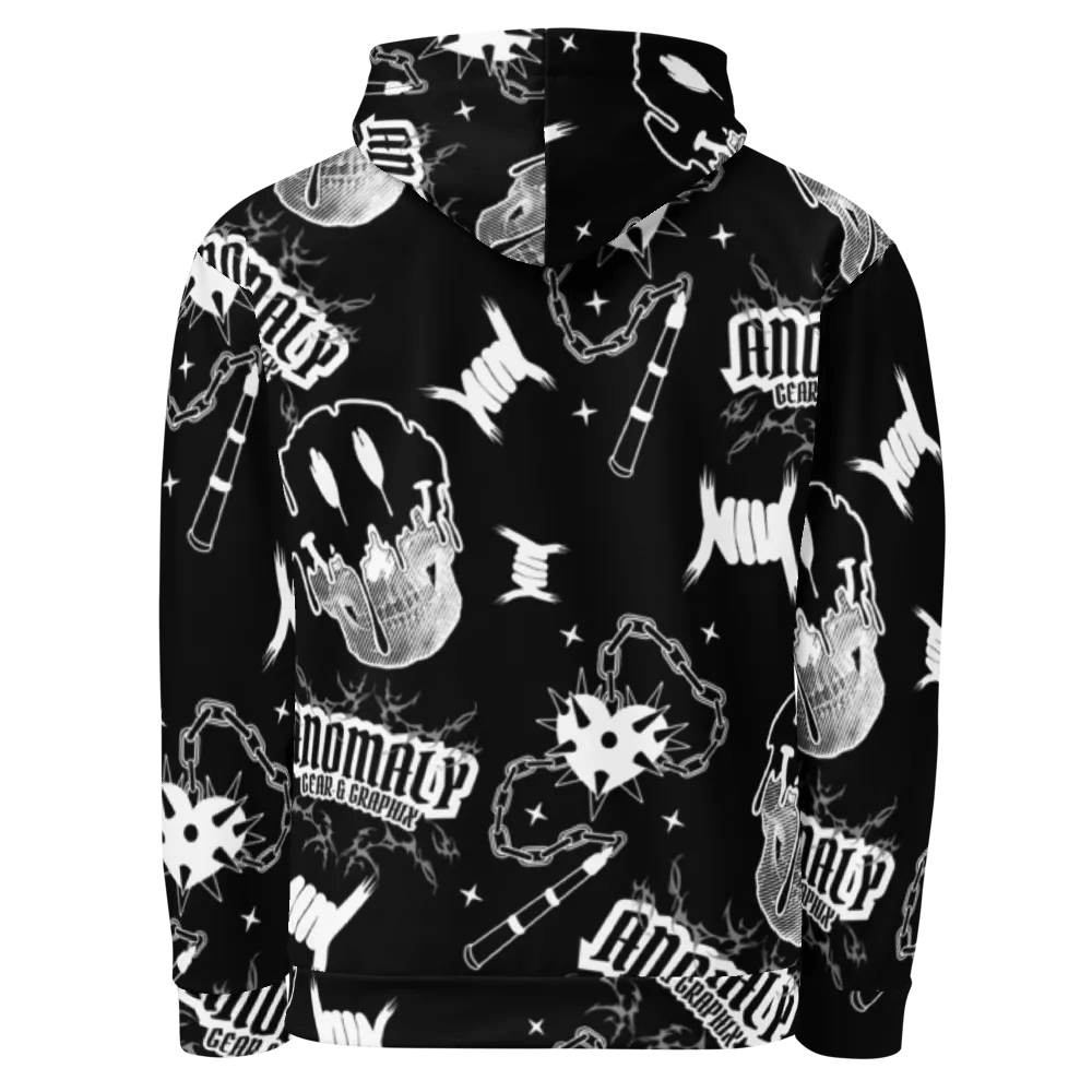 Anomaly All Over Unisex Black Hoodie product image (3)