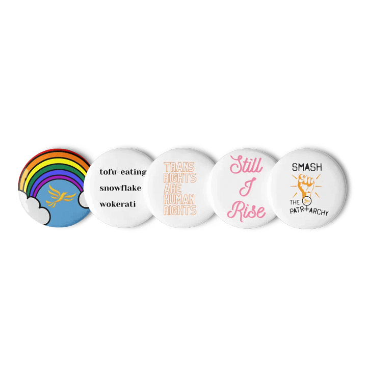 Feminist & LGBT+ Pin Badge set product image (3)