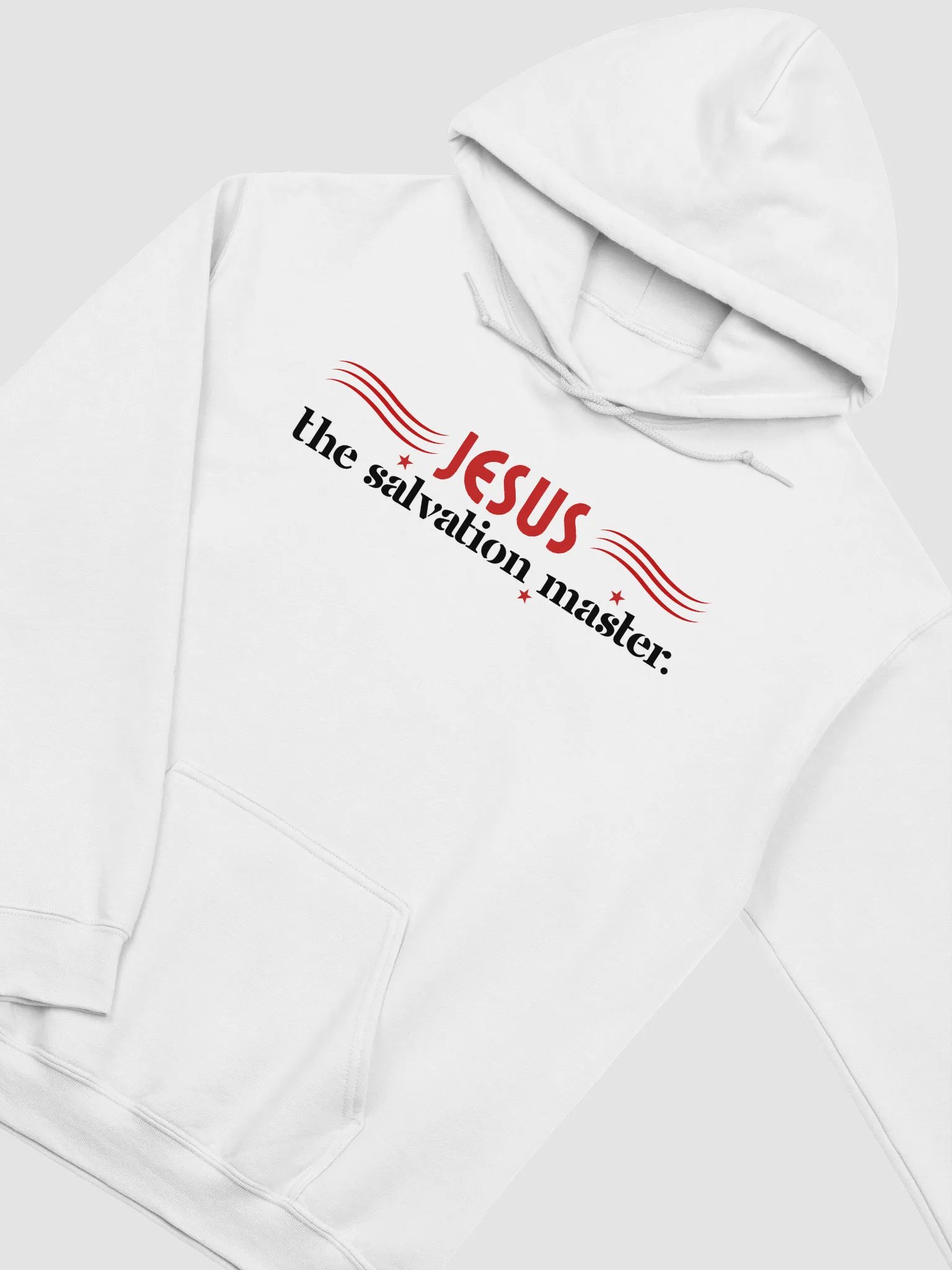 JESUS The salvation Master Gildan Hoodie - Front / Back. product image (5)