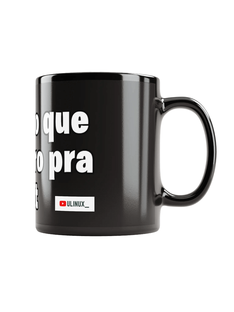 Caneca "Cuidado que eu morro pra Bot" product image (3)
