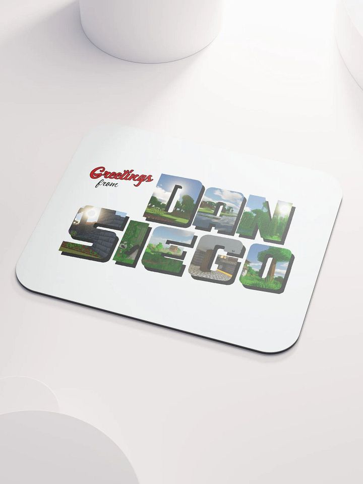 "Greetings from Dan Siego" Mouse Pad product image (1)