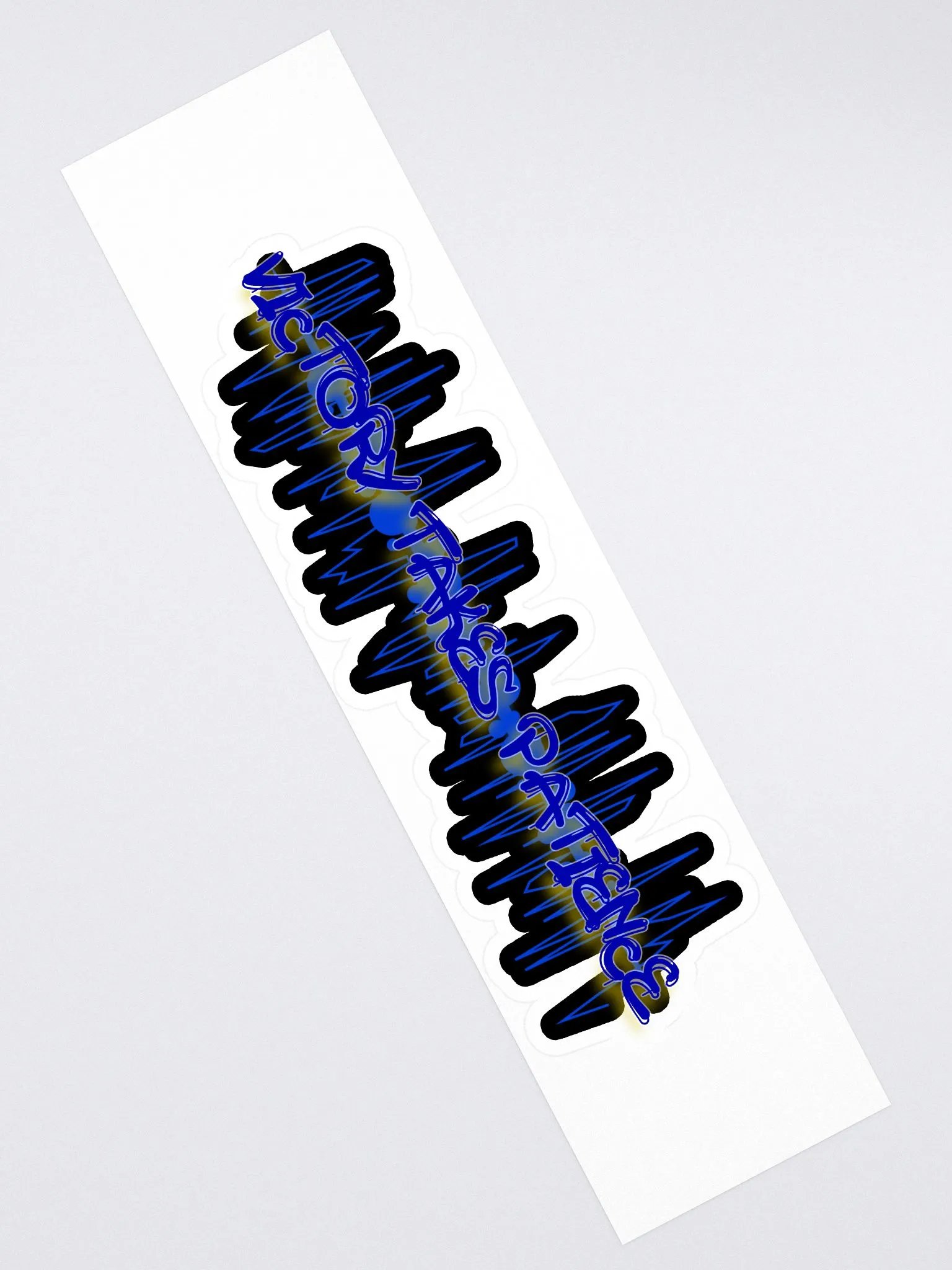 Victory Takes Patience Die Cut Sticker product image (2)