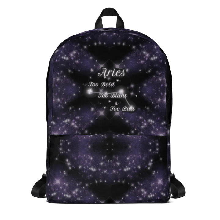 Aries 2025, Constellation, Backpack product image (1)
