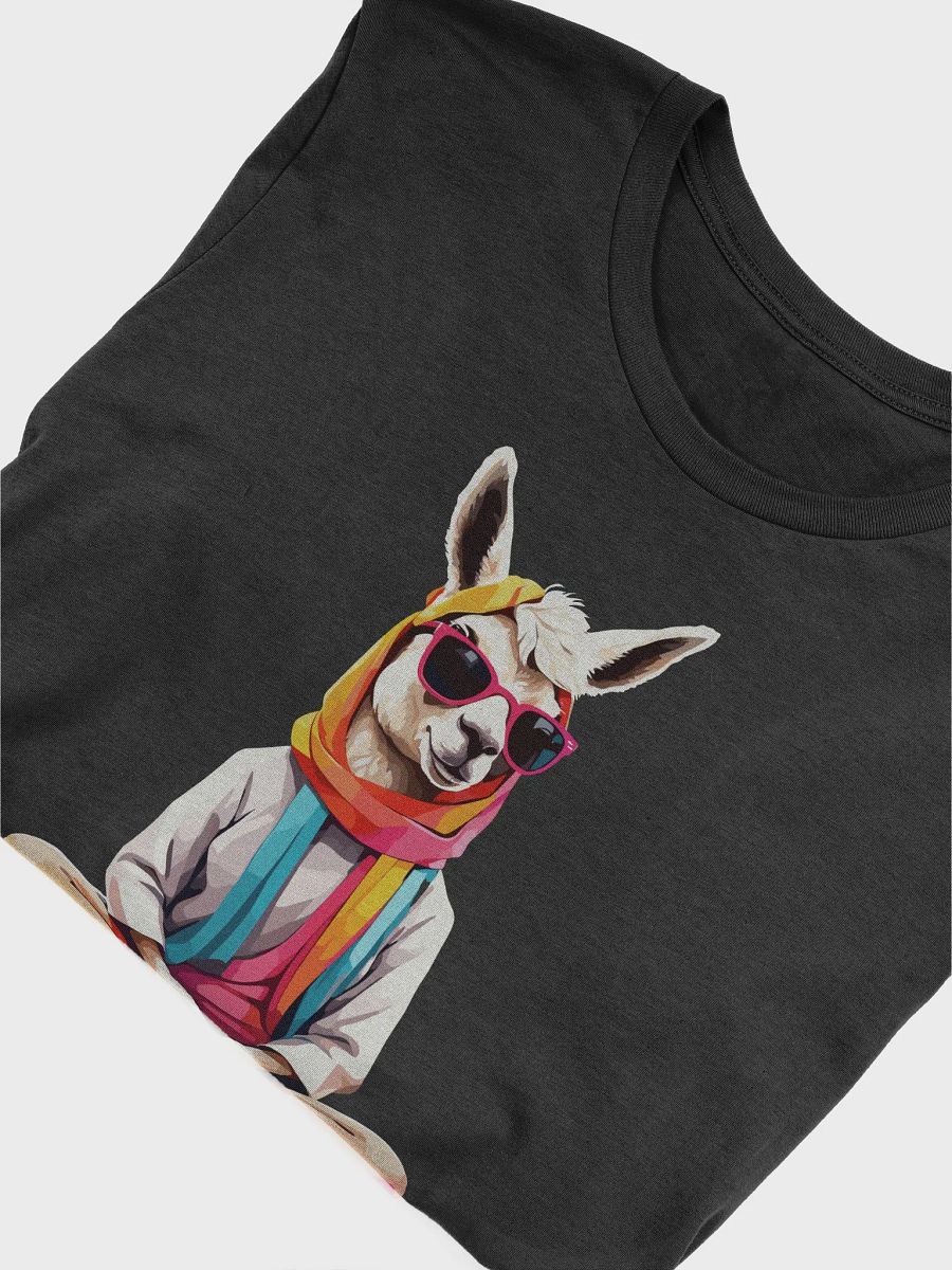 Yoga Llama Graphic T Shirt | Llamaste Chic product image (3)