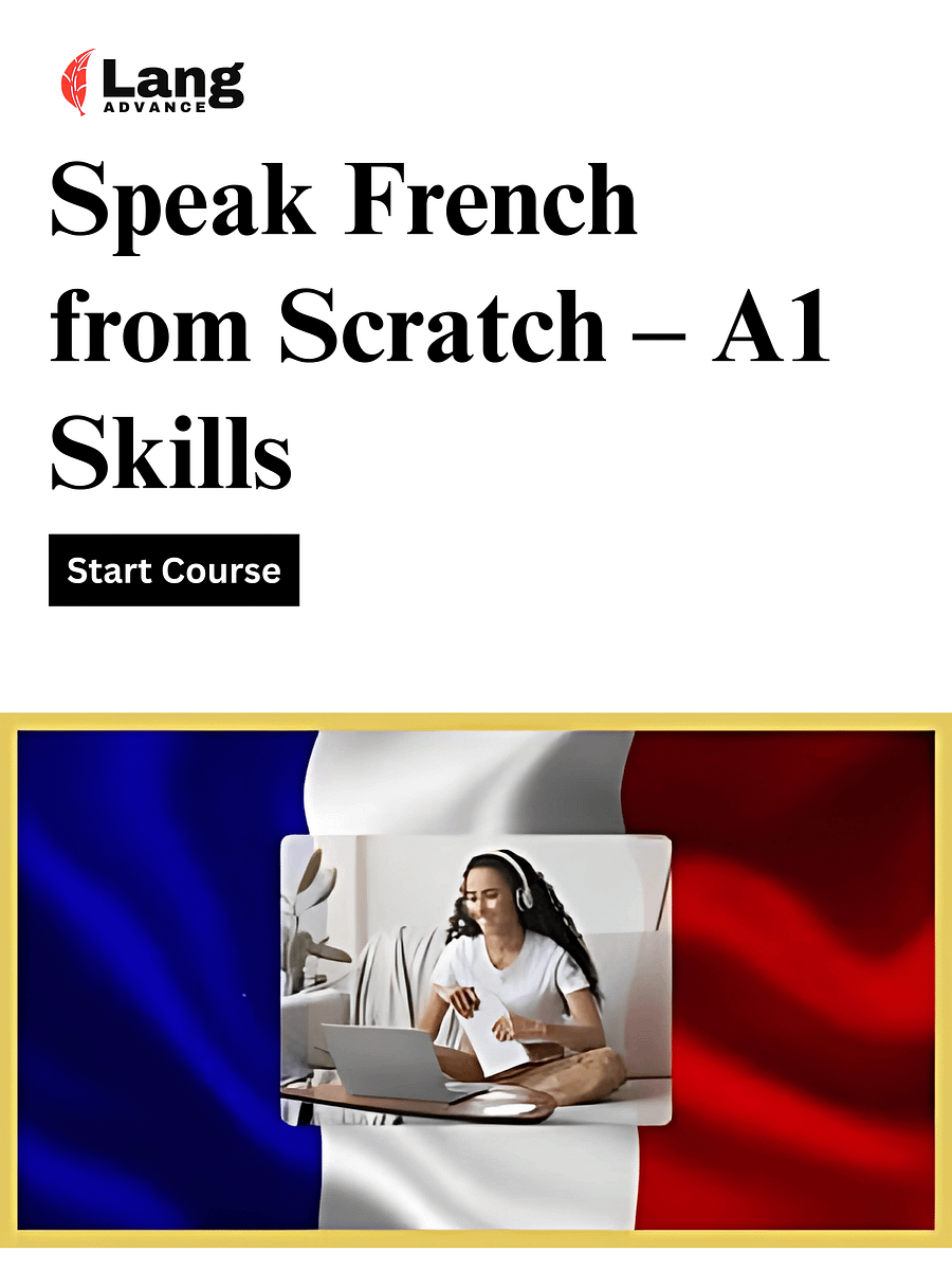 French Language for Beginners - Essential French Skills (A1) product image (1)