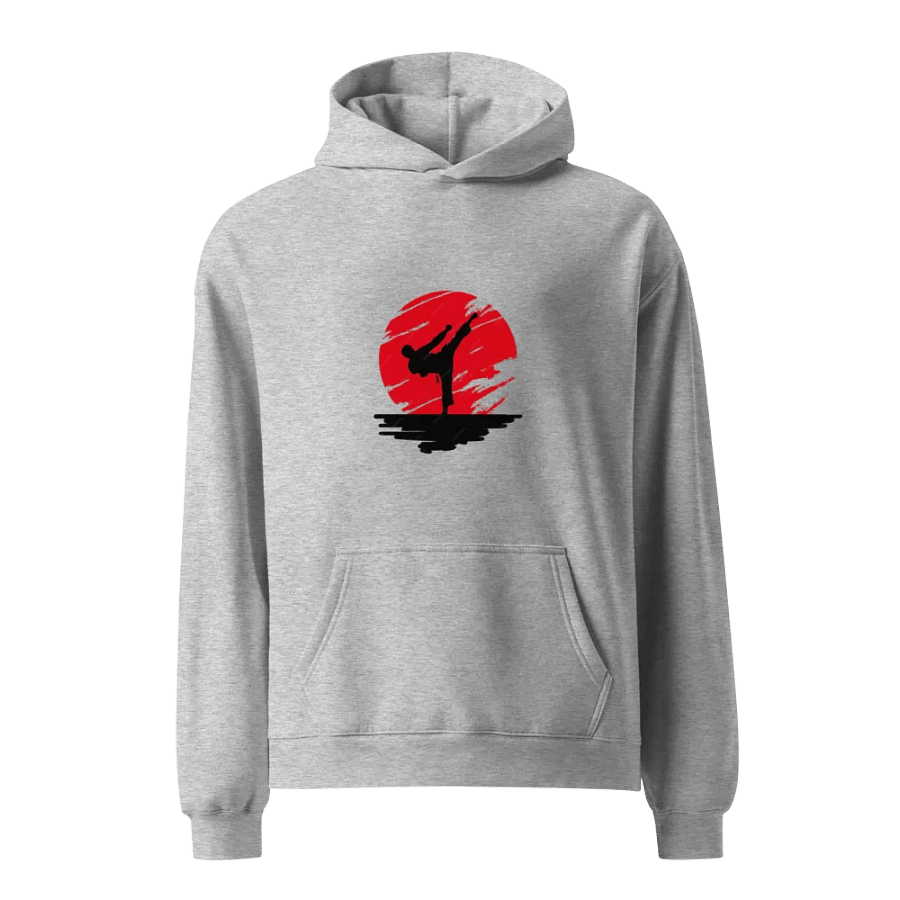 Karate Man Shadow Kick Hoodie product image (1)