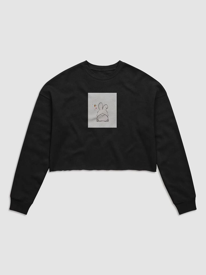 Bunny Love Crop Sweatshirt product image (2)