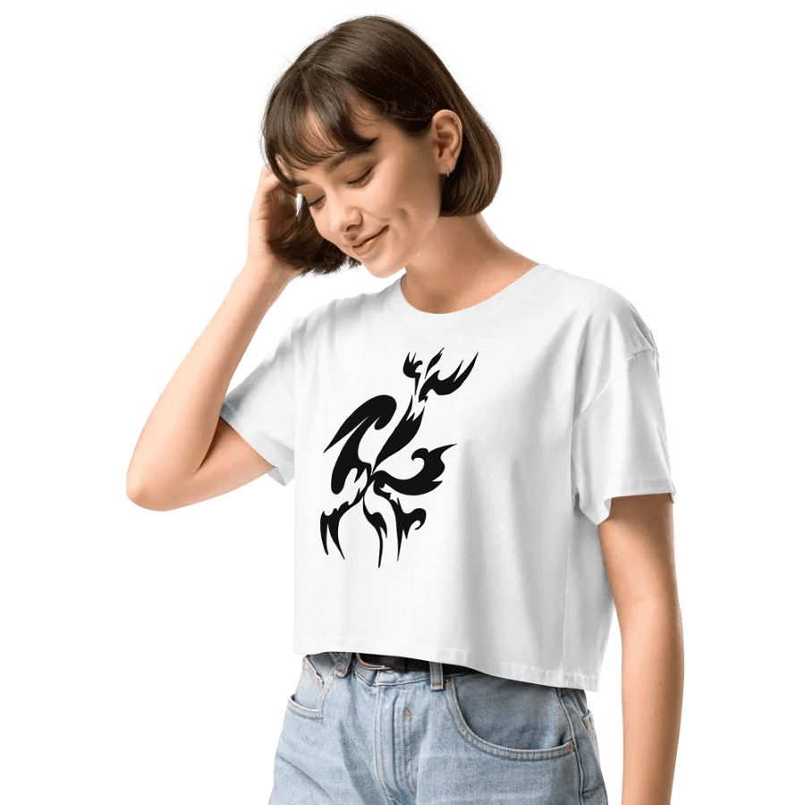 W Fluttering Bird crop top product image (11)