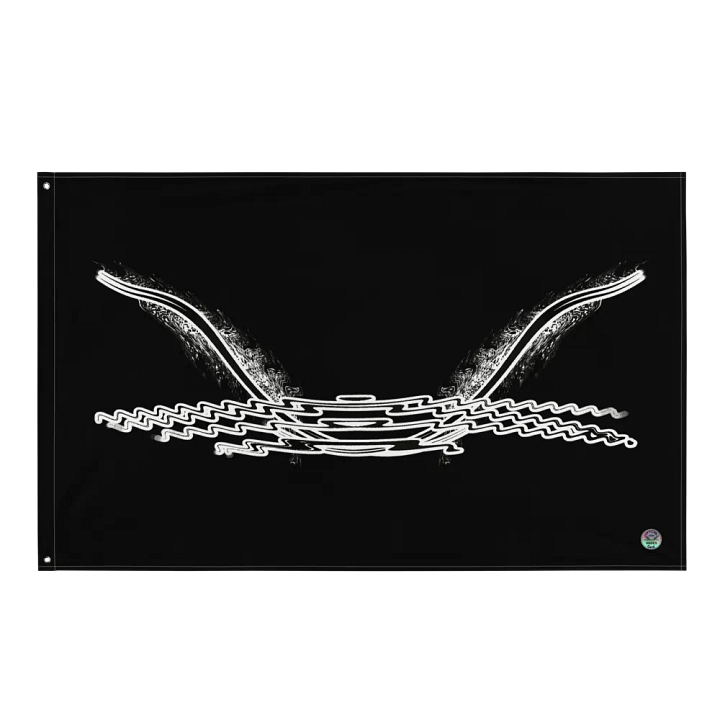 HApex Gear Black Logo - Black - Flag product image (1)