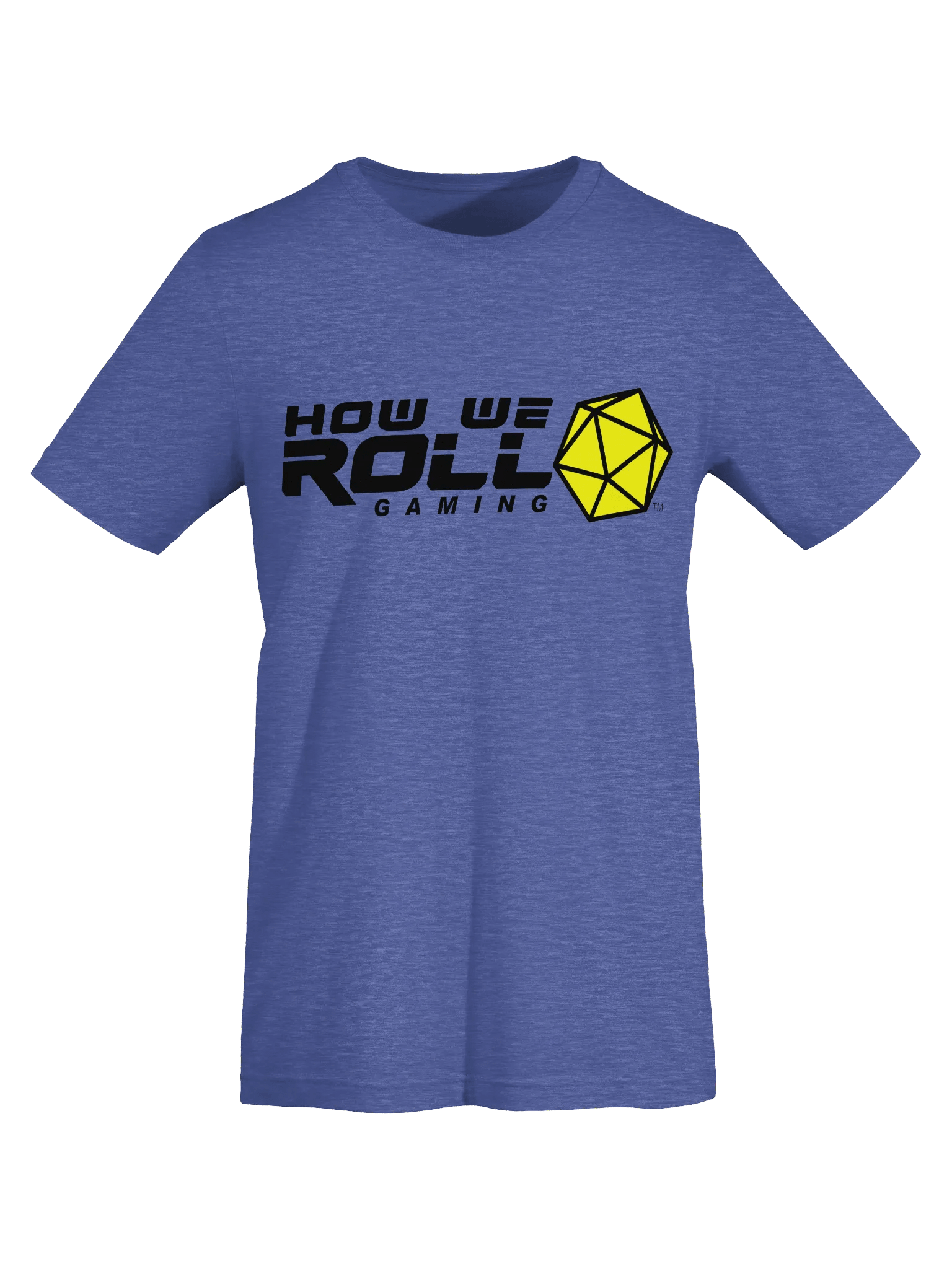 How We Roll Gaming T-shirt (black logo) product image (5)