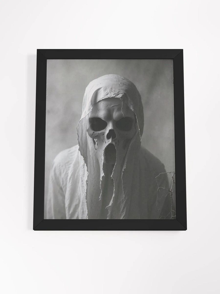 Ghostly Face Framed Print product image (22)