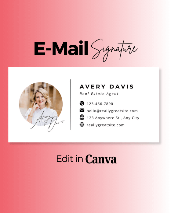 Email Signature Template product image (1)