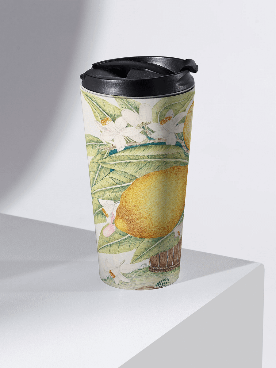 Lemon Blossom Delight Stainless Steel Travel Mug product image (2)