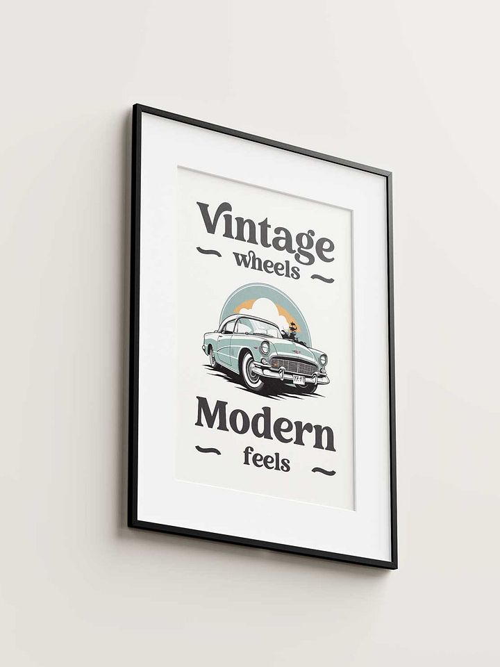 Vintage wheels modern feels product image (1)