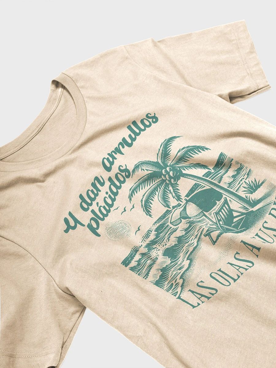 Y Dan Arrullos Plácidos Las Olas a Sus Pies Camiseta Unisex product image (3)