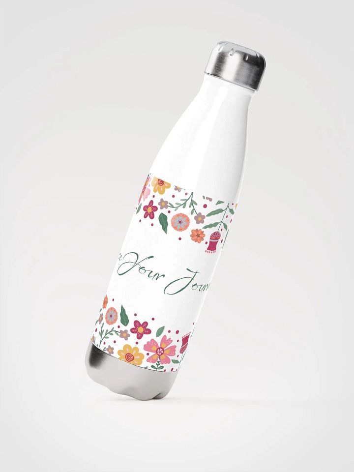 Embrace Your Journey Water Bottle -White product image (2)