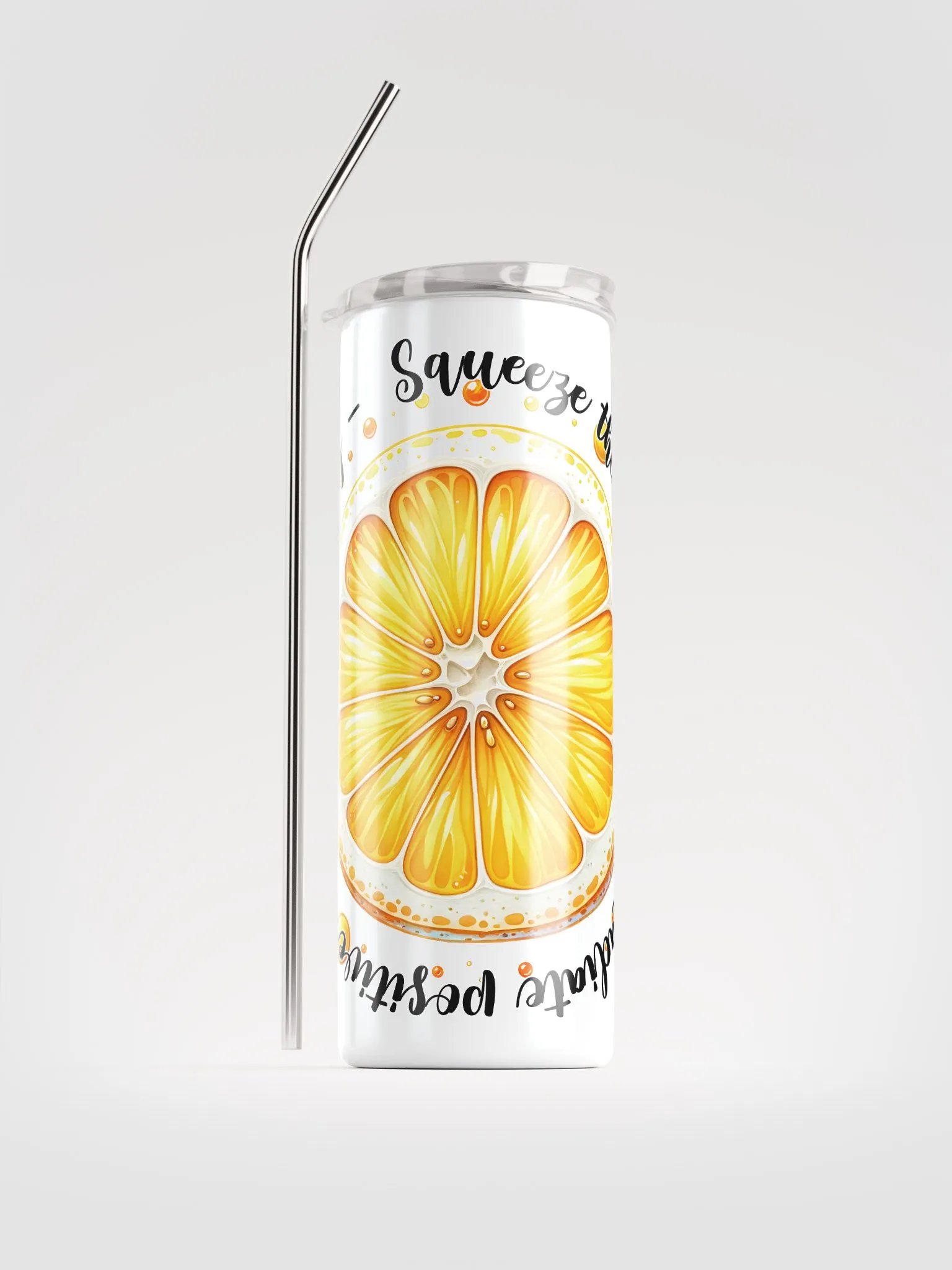 Citrus Slice Tumbler: Squeeze the Day with Joy! product image (1)