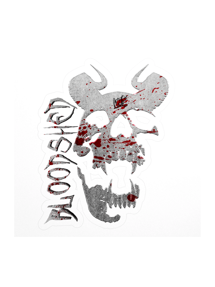 IWF BLOODSHED Sticker product image (1)