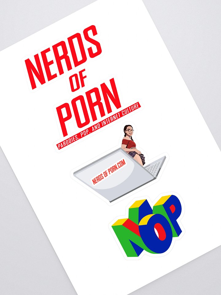 Nerds Of Porn Sticker Pack product image (1)