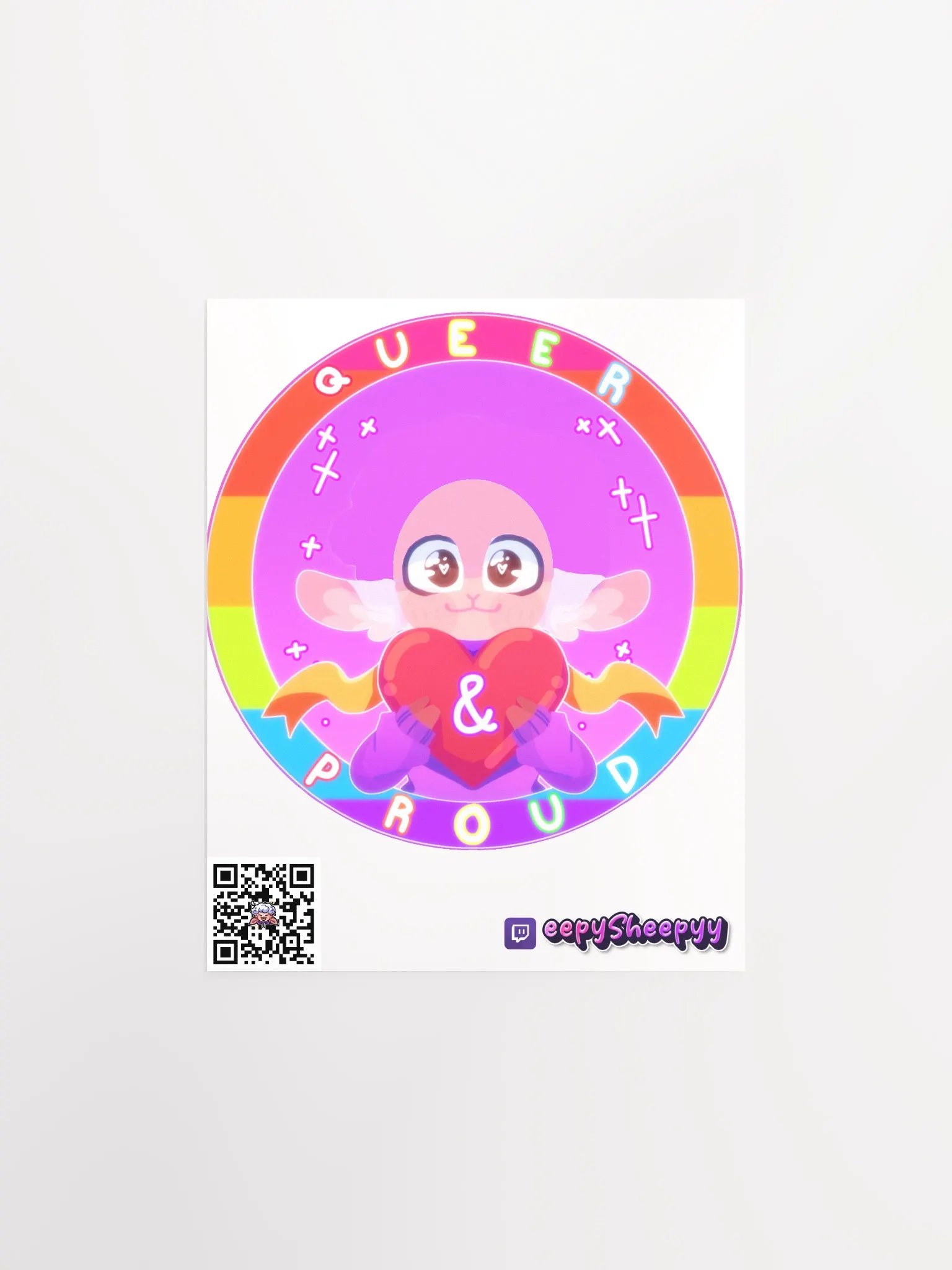 Pride Bald Poster product image (1)