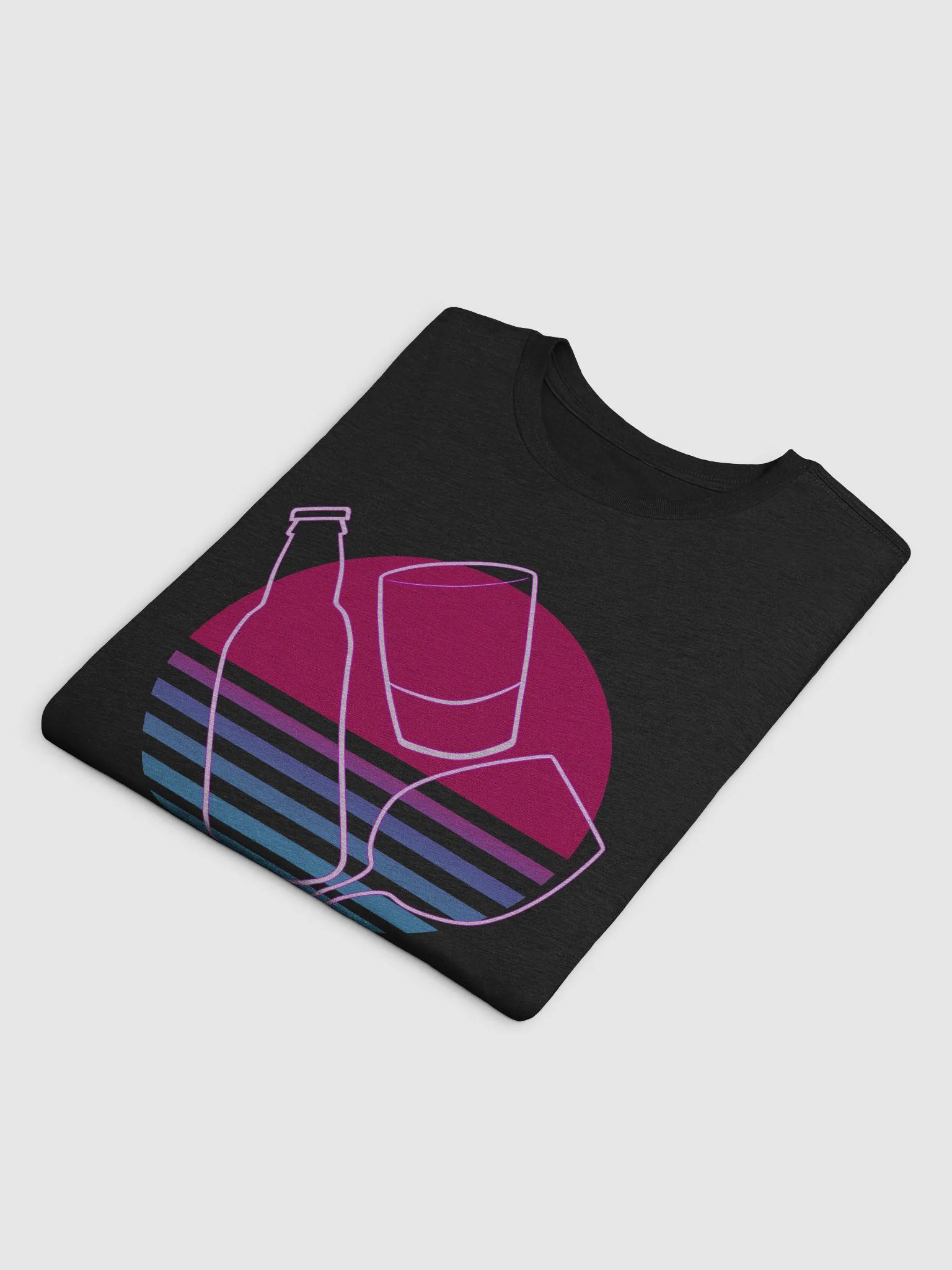 Beer Wine Spirits Trio Logo T-Shirt product image (16)