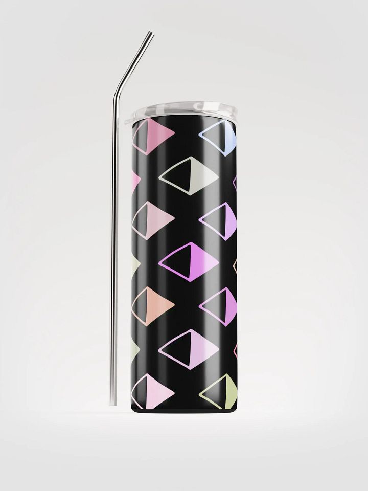 20 oz Stainless Steel Tumbler with straw, leak proof cup lid, Thermos cup for women, mug , portable Bottled water Bottle product image (1)