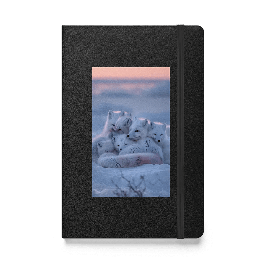 Arctic Foxes Hardcover Bound Notebook product image (1)
