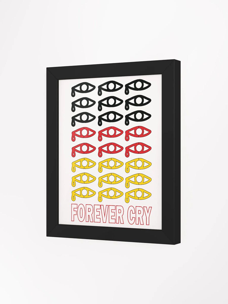 Germany - Forever Cry - Framed High-Quality Matte Poster product image (1)