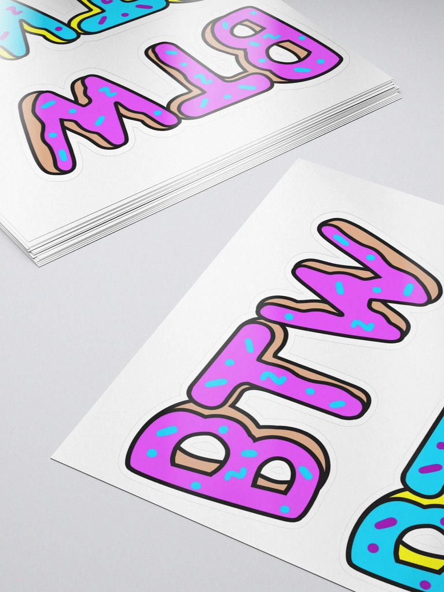 BTW Stickers product image (5)