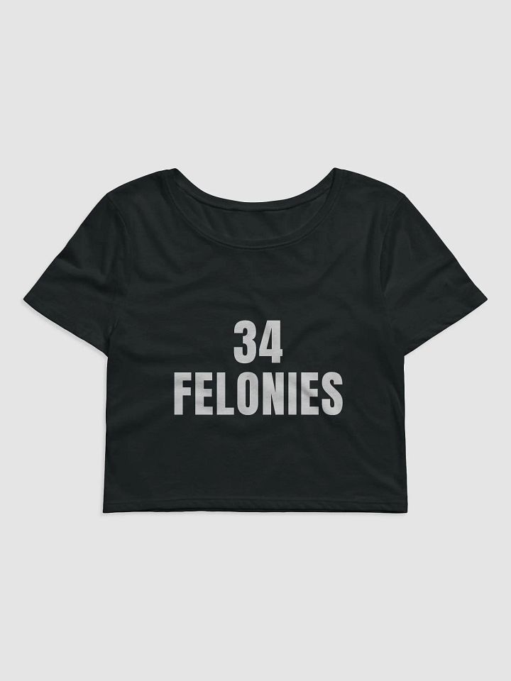 Pris 34 FELONIES-Bella+Canvas Women's Crop Tee product image (1)