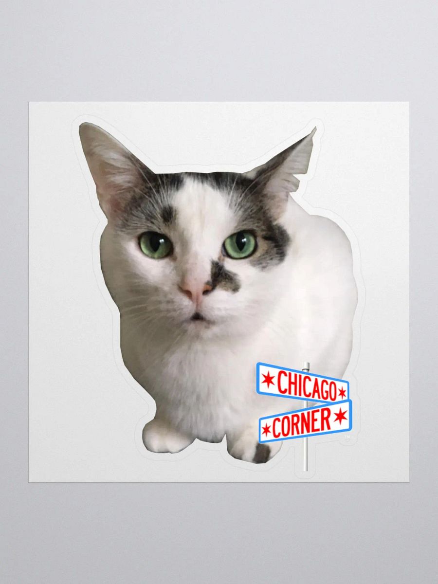 Chicago Corner Oreo Stream Cat Sticker product image (1)