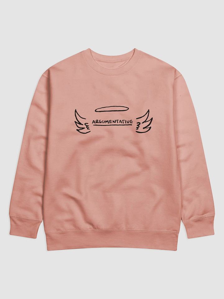 ANGELIC “it’s a bit!!!” Printed Premium Cotton Crewneck product image (3)